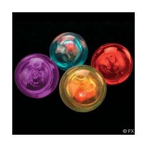  12 Flashing Bouncing Balls Toys & Games