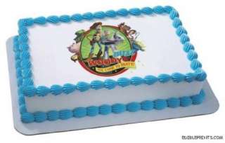 Toy Story   Woody & Gang Edible Image Icing Cake Topper  