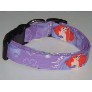   The Little Mermaid Ariel Purple Dog Collar Medium 1 