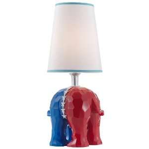   Childrens Elephant Butt Bedroom Table and Desk Lamp for Boys (Opaque