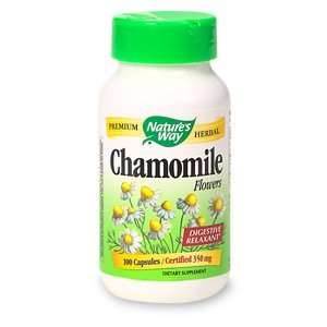  Natures Way Chamomile Flowers, Capsules, 100 ea Health 