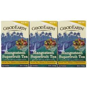 Good Earth Mangosteen Superfruit Tea, 18 ct, 3 ct (Quantity of 3)