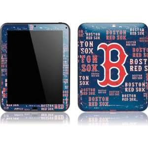  Boston Red Sox   Cap Logo Blast skin for HP TouchPad 