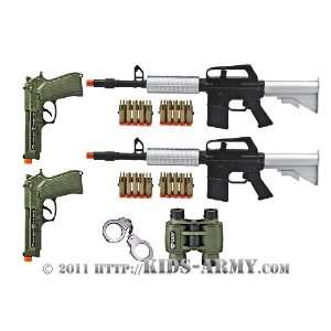  Ultimate Kids SWAT Force Dart Gun Combo Toys & Games