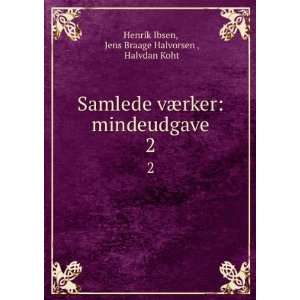   Jens Braage Halvorsen , Halvdan Koht Henrik Ibsen Books