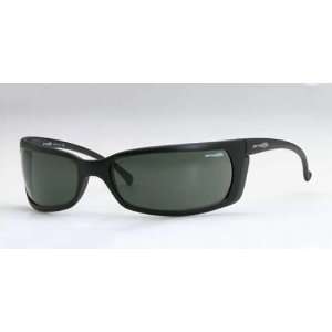 Arnette Sunglasses AN4007 SLIDE , Green Lens, Black, 1 pr  
