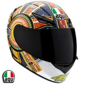   Rossi Dreamtime Motorcycle Helmet Large AGV SPA   ITALY 032150A0011009