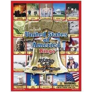   Worldwide Lucy Hammetts United States of America Bingo Toys & Games