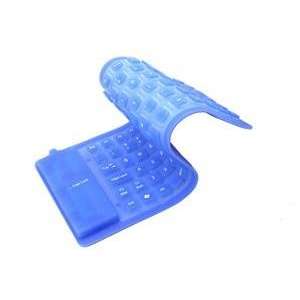 Flexible Mini USB Keyboard (Blue) Electronics