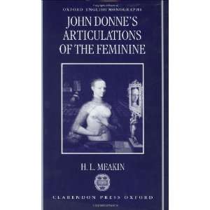  John Donnes Articulations of the Feminine (Oxford English 