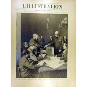  1898 Elections President Republic Mayor Vote Print