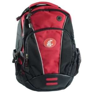  Washington State Cougars NCAA Nylong Backpack: Sports 