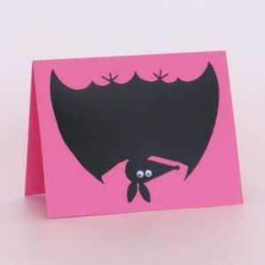  Lisa Jones Studio Bat Hand Printed Greeting Card: Home 