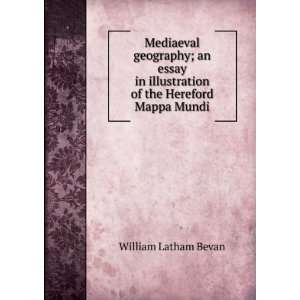   illustration of the Hereford Mappa Mundi William Latham Bevan Books