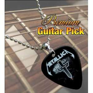  Metallica Black St Anger Premium Guitar Pick Necklace 
