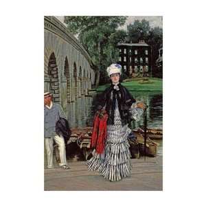  The Return From The Boating Trip by James jacques Tissot 