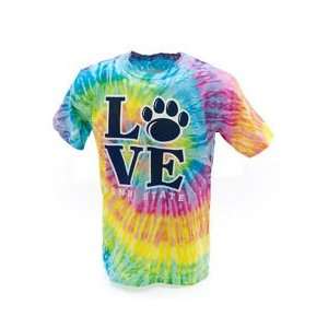  Penn State T Shirt LOVE Tie Dye Rainbow: Sports & Outdoors