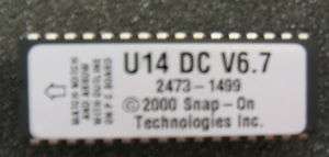Snap on MT2500 Scanner GENUINE 1999 Domestic U14 PROM  