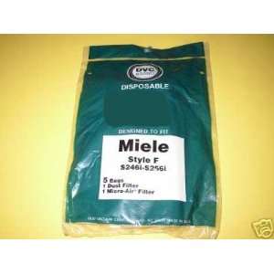  15 STYLE F VACUUM BAGS DESIGNED TO FIT MIELE BY DVC
