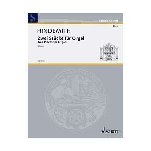   for Organ (1918) Book 16 Pages Paul Hindemith