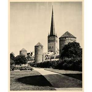  1943 Reval Tallinn Tallinna Estonia Castle Ruin Palace 