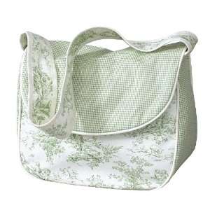  Etoile Green Messenger Diaper Bag Baby