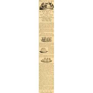 1892 Ad Birds Custard Powder Blanc Mange Baking Egg Bird 
