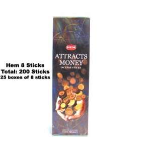  Attracts Money 25 pack (8 Sticks Per Pack) Everything 