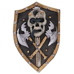   Skull Snake Axe Medieval Foam Costume Prop Shield LARP Toys & Games