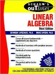 Schaums Outline of Linear Algebra, (0071362002), Seymour Lipschutz 