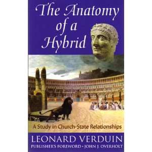   Church State Relationships Leonard Verduin, John J. Overholt Books