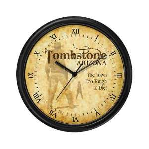 Tombstone Arizona Western Wall Clock by 