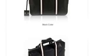 Mens Lock System PU Leather Shoulder Messenger Briefcase Bag M004 