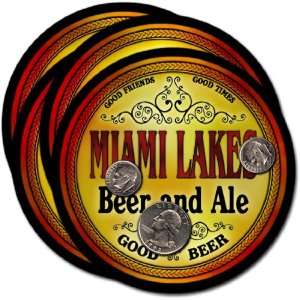 Miami Lakes, FL Beer & Ale Coasters   4pk: Everything Else