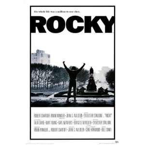    ROCKY 40X60 MOVIE POSTER SYLVESTER STALLONE: Everything Else