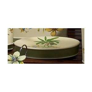  Avanti Linens Catesby Bathroom Soap Dish 13509C Beige 
