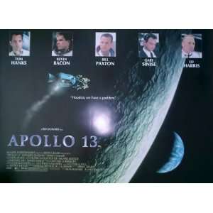 Apollo 13 Movie Poster Flyer   12 x 16 inches   Tom Hanks, Kevin Bacon 