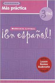 McDougal Littell ?En Espa?ol!: Mas practica cuaderno (Workbook)with 