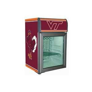  Virginia Tech Hokies Refrigerated Glass Door Cooler 
