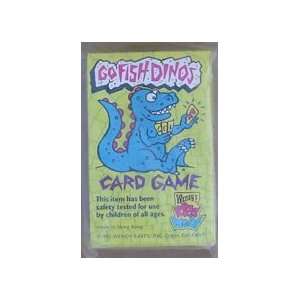 Go Fish Dinos Card Game 1992 From Wendy`s Kid`s Meal