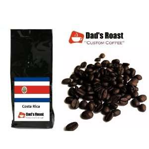 Costa Rican Coffee, 12 OZ bag, Medium and Fruity, Whole Beans, Roasted 