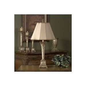  CL2122   Capiz Table Lamp Two Pack
