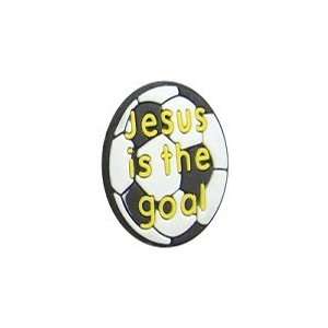  Jesus Is The Goal Soccer Good News Shoe Charms Pack of 25 