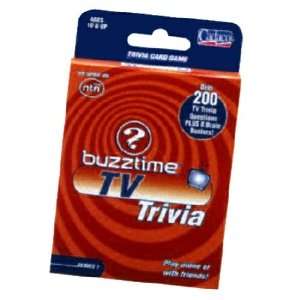  Cadaco Buzztime TV Trivia Card Game Toys & Games