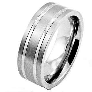 Titanium Ring Wedding Band Comfort Fit Ring 7mm Sz 10  
