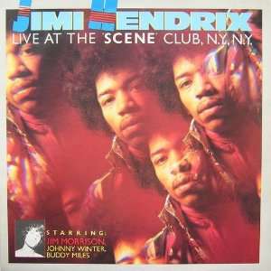    Jimi Hendrix Live At The Scene Club, N.Y. N.Y. Jimi Hendrix Music