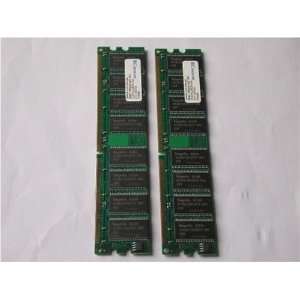   400 MHz Dual Channel Kit 2* 1GB DDR1 PC 3200 PC RAM: Electronics