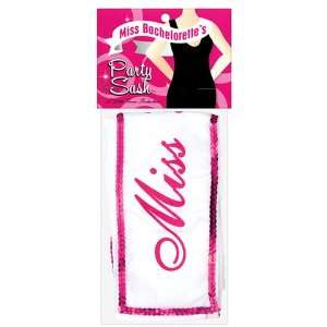  Miss bachelorette sash