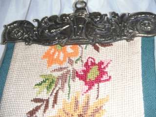 Tapestry Bell Pull Floral Embroidery Wall Art  