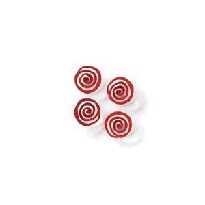  Embellish Your Story Red Swirl Magnets: Home & Kitchen